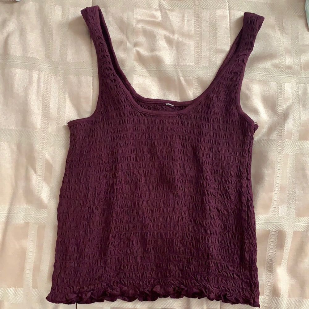 aeropostale Maroon Tank Top
